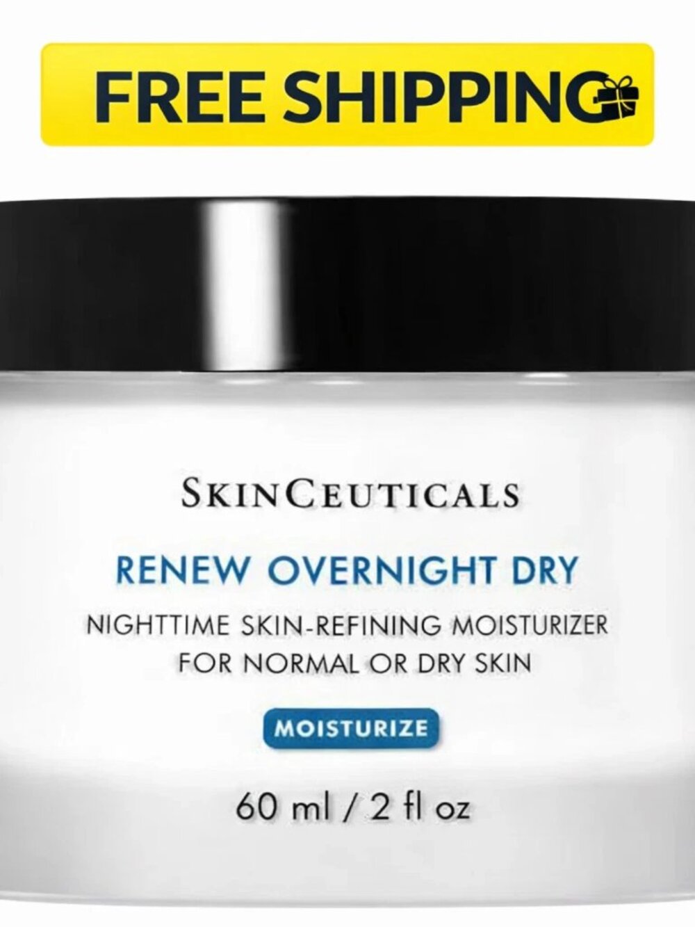 SkinCeuticals Renew Overnight Dry Night Cream Moisturizer 60ml / 2 fl oz